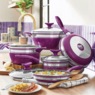 Chef Tested 8-Piece Ceramic Banded Cookware Set by Wards, , large