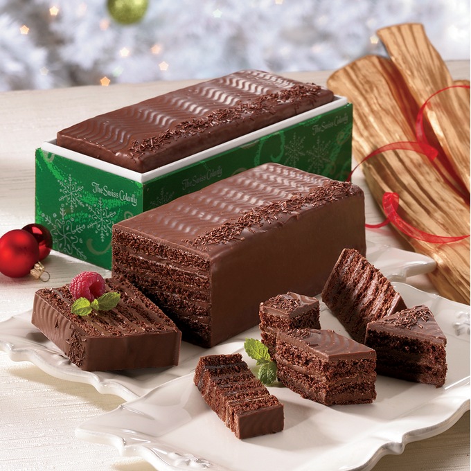Triple Chocolate Dobosh Torte, , large