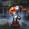 Spinning Skeleton Lit Inflatable, Multi, large