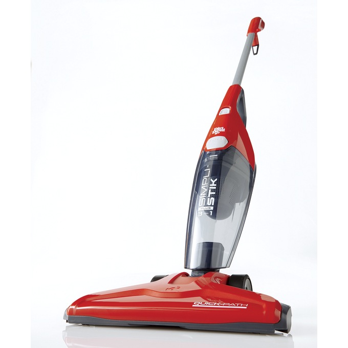 Dirt Devil Simplistik Plus 3-in-1 Bagless Corded Stick Vacuum, Red, , large
