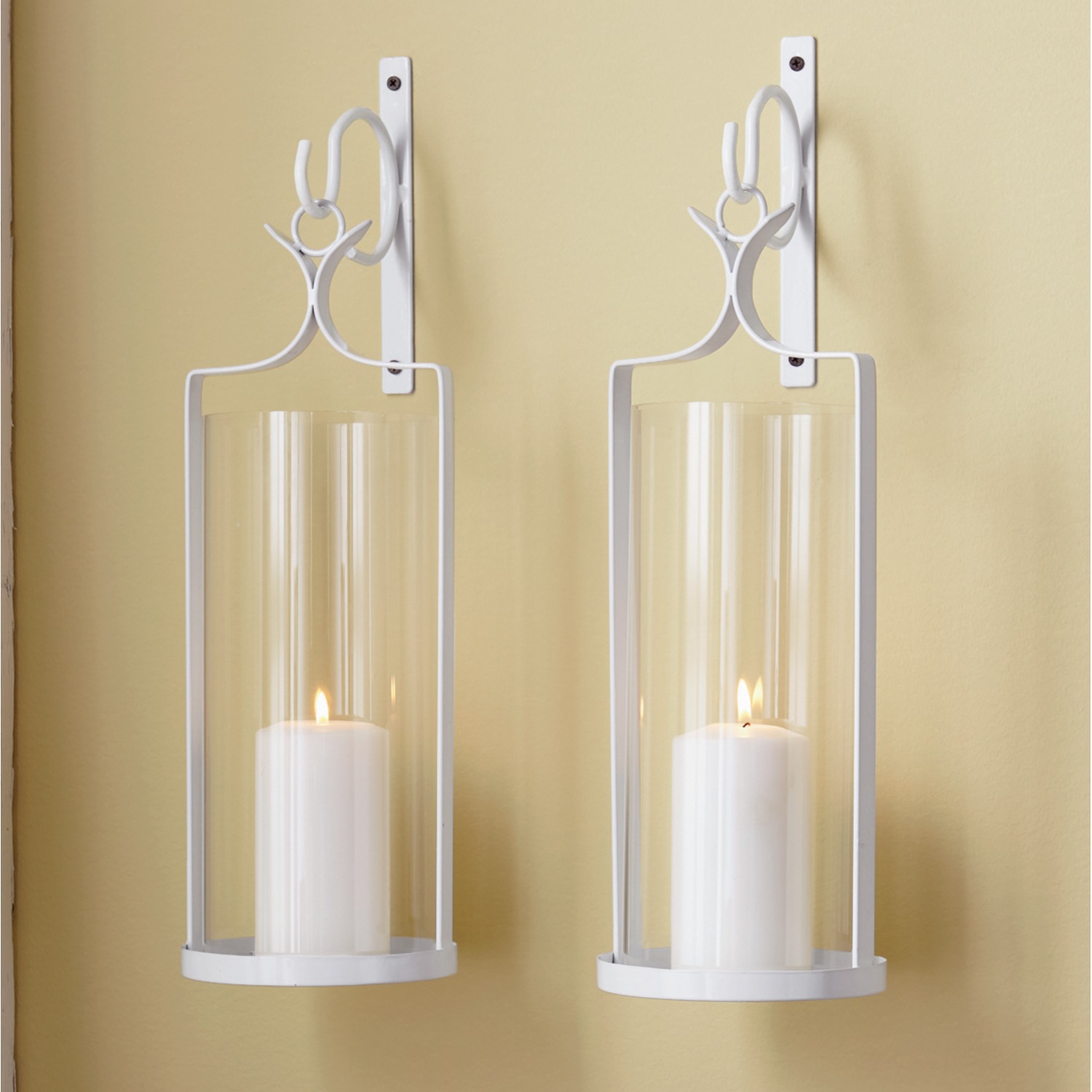 Set of 2 Wall Sconces Country Door