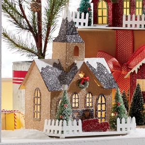 LED Holiday Church, , large
