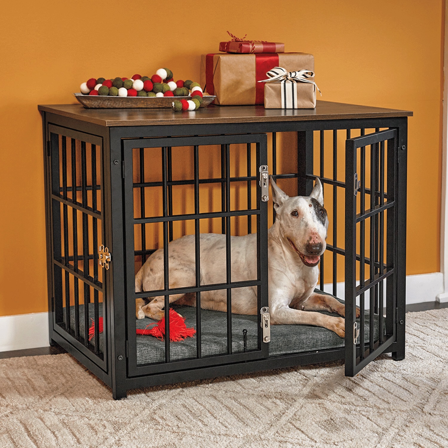 Wellington TwoTone Pet Crate Country Door