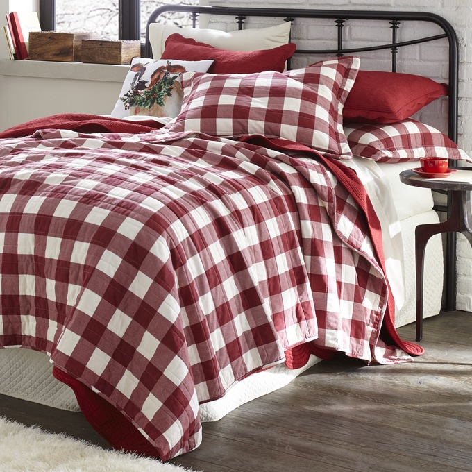 Buffalo Check Quilt And Sham