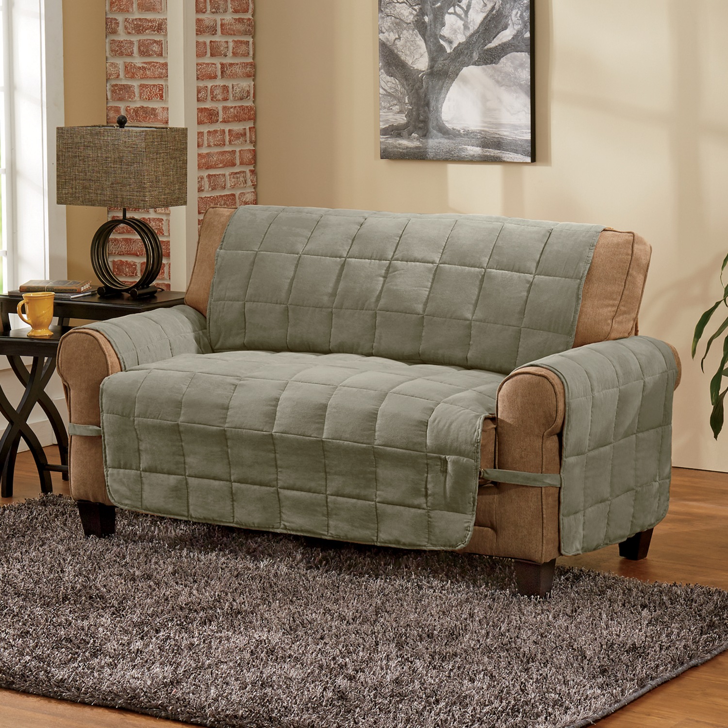 Suede chair protector new arrivals