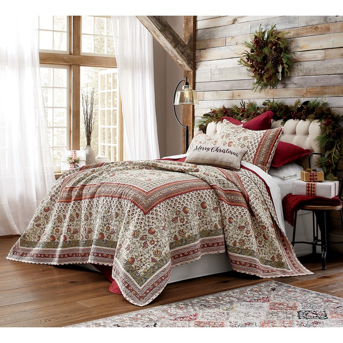 Christmas quilts sales king size