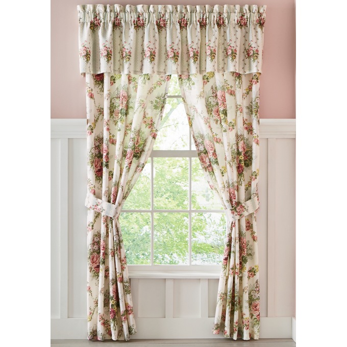 Cottage Rose Panel Pair, , large