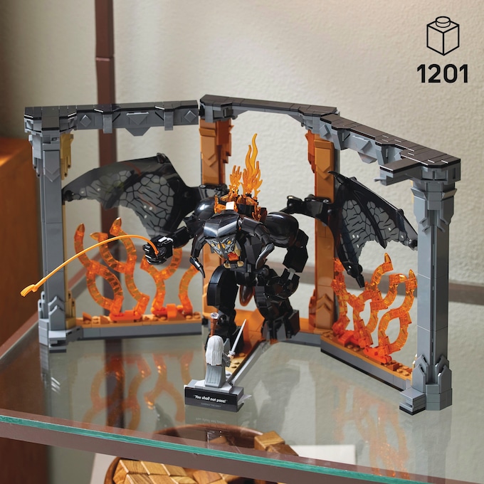 LEGO Icons The Lord of the Rings: Balrog Book Nook, , large