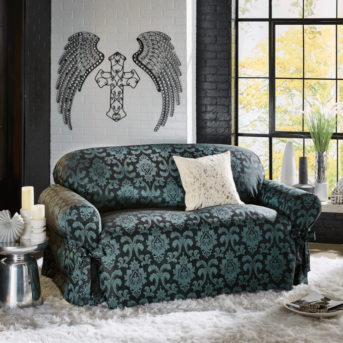 2-Piece Jeweled Wings Wall D&eacute;cor Set, , large