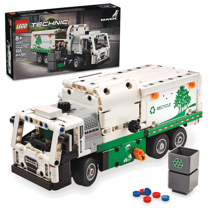 LEGO Technic Mack LR Electric Garbage Truck, , large
