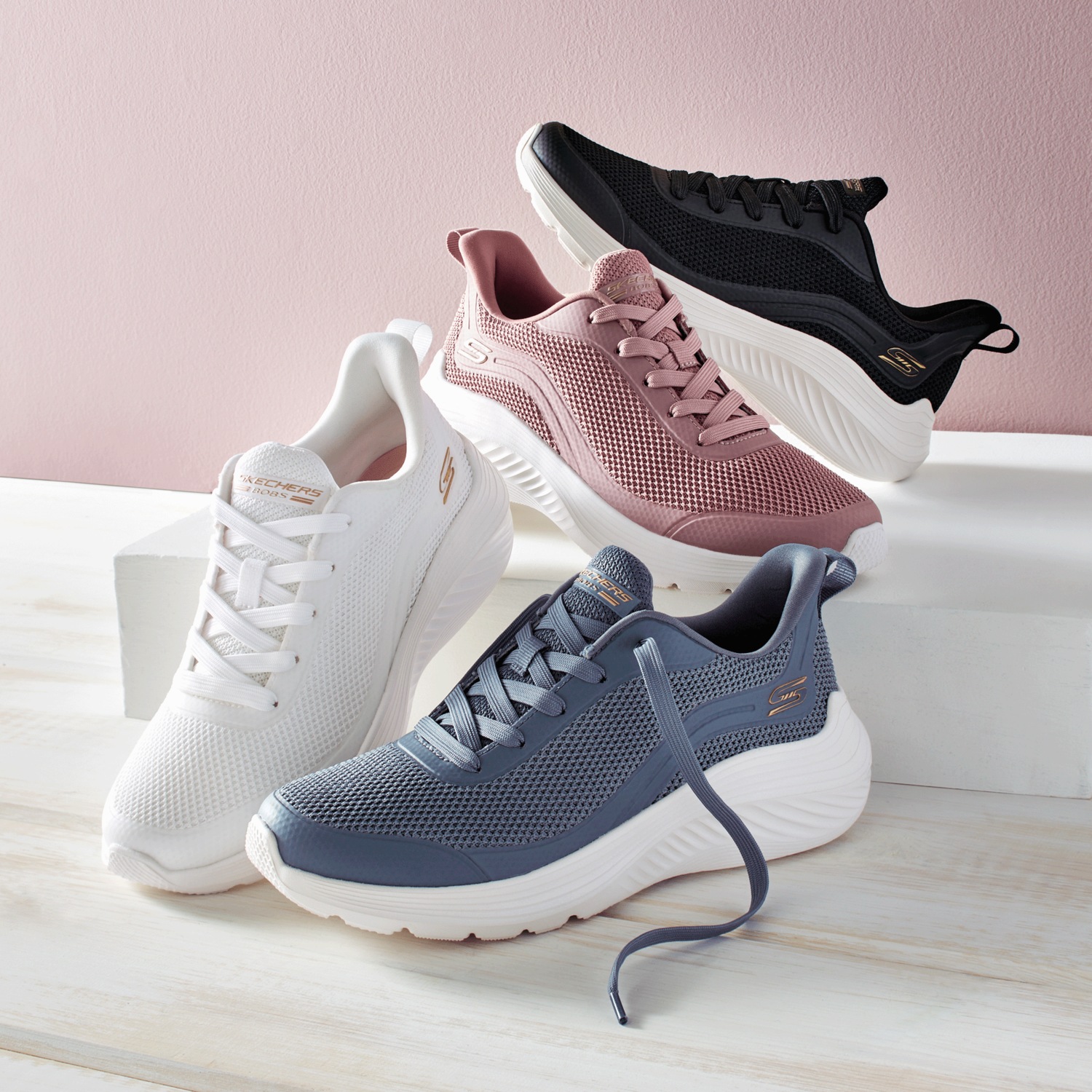 スケッチャーズ レディース GO WALK FLEX SUNSET ROSE ゴー