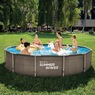 Summer Waves 14-Ft. Dark Double Rattan Active Frame Pool, , large