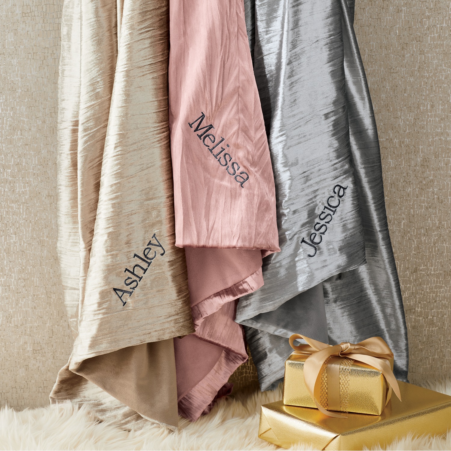 Crushed velvet throw store