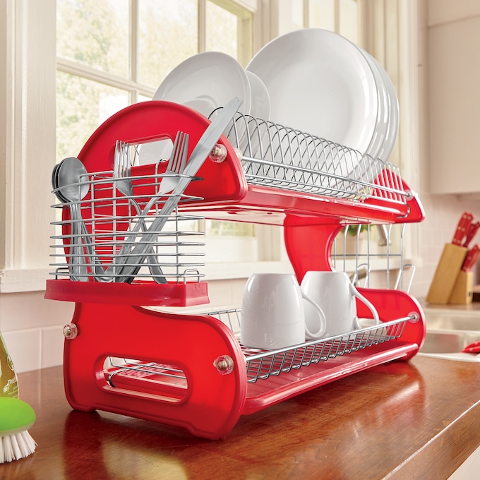2-Tier Dish Rack, , large