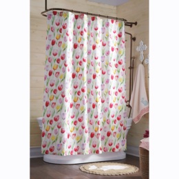 Tulip Bliss Shower Curtain, , large