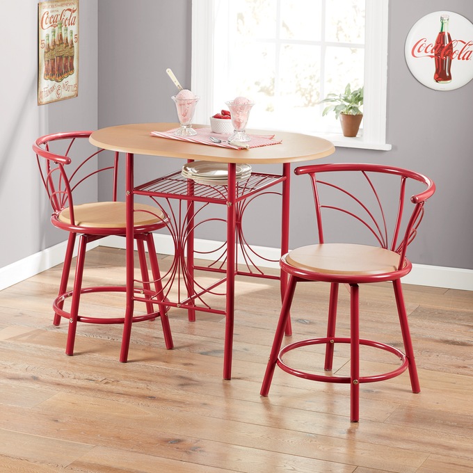3-Piece Colorful Bistro Set, , large