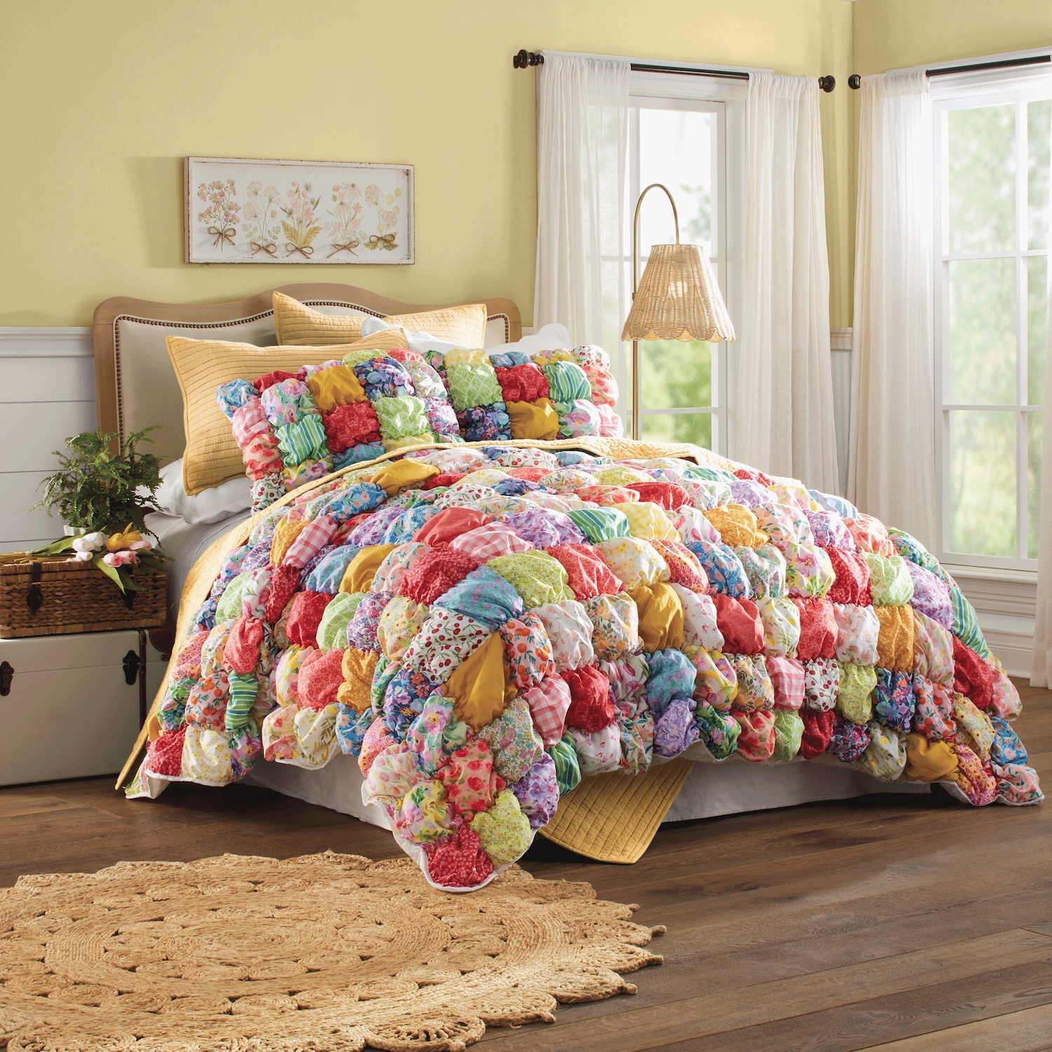 Harlow Puff Oversized Quilt | Country Door
