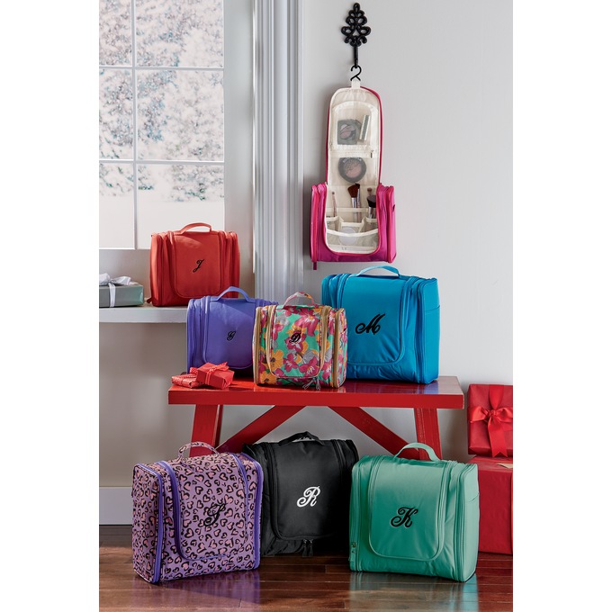 Personalized Extra-Large Hanging Toiletry Bag, , large