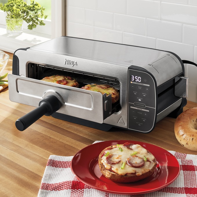 Ninja Foodi 2-in-1 Flip Toaster & Compact Toaster Oven