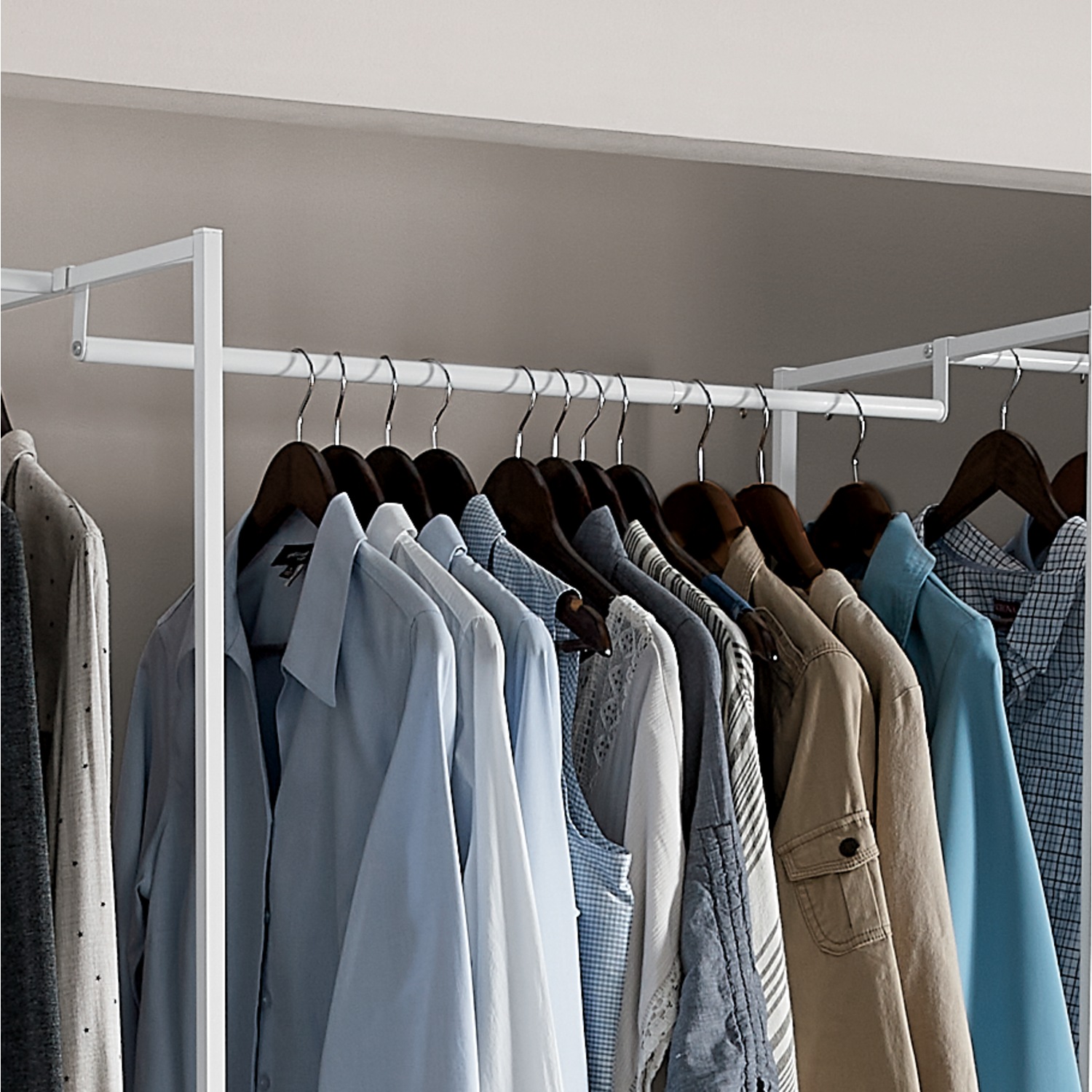 Rowan Closet System Expandable Rod Country Door