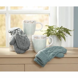 2-Piece Mittens and Mug Set, , large