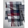 Men's Plaid Scarf, , large