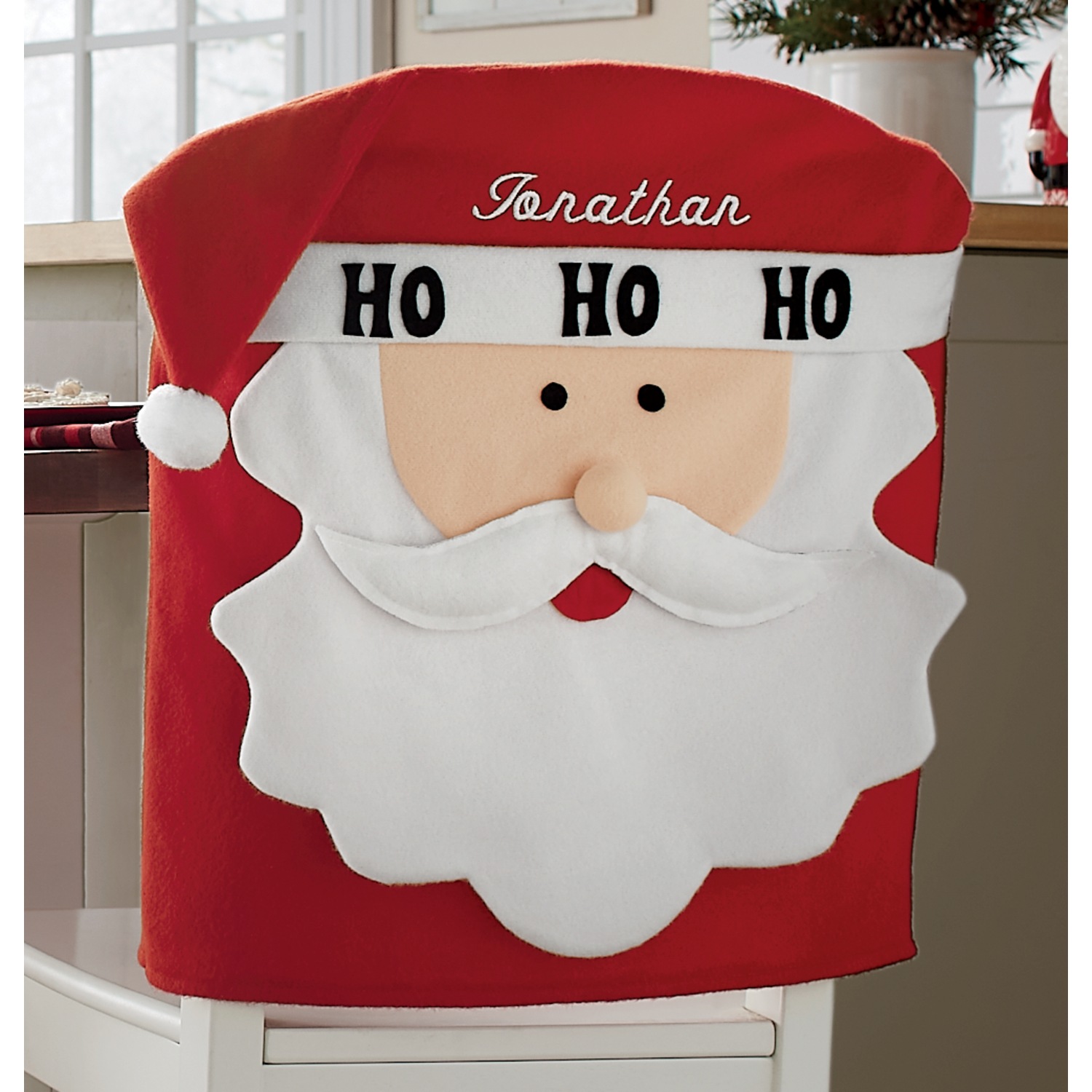 Santa chair best sale cover