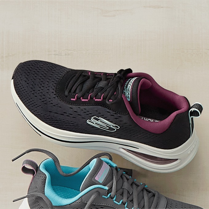 Skechers Women's Skech Air Meta Lace-Up Shoe, , large