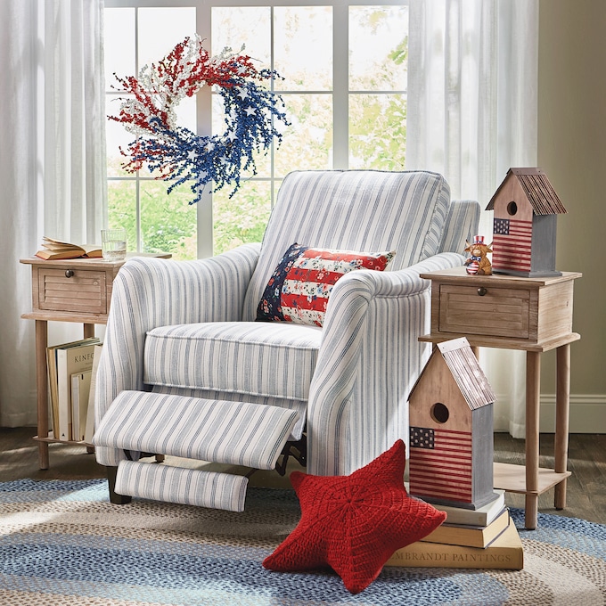 Set of 2 Decorative Americana Birdhouses, , large