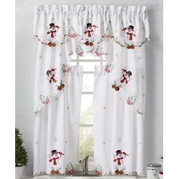 Kitchen Curtains Floral Toile Country Valance Country Door