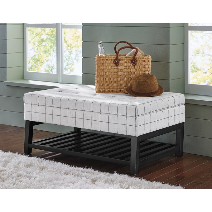 Hudson Storage Bench, , large