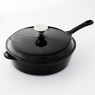 3-Qt. Enameled Cast Iron Chicken Fryer, , large