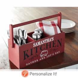 Personalized Kitchen Caddy, , large