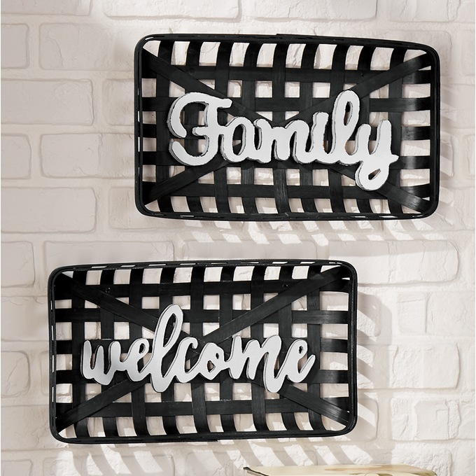 Tobacco Basket Wall Decor Country Door