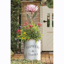 King Protea Garden Stake, , large