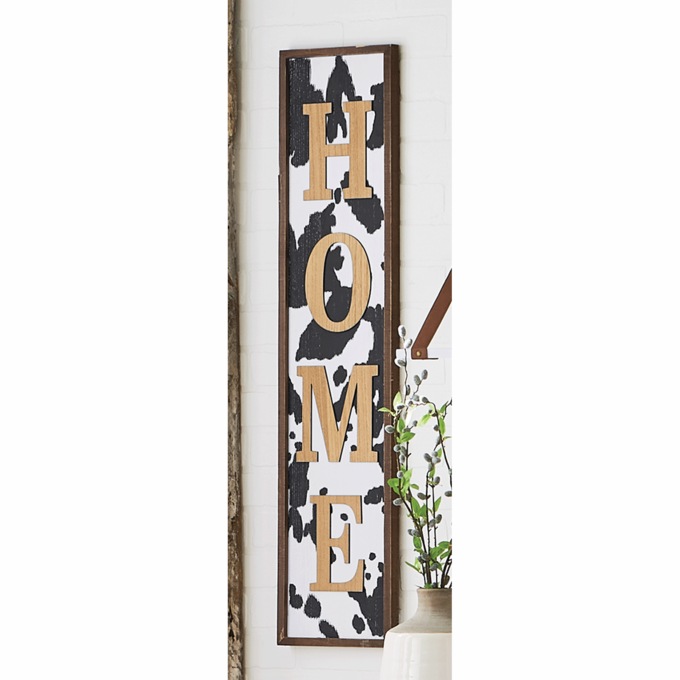 Cow-Print Home Wall Art, , large