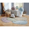 Oval Crochet Bath Mat, , large