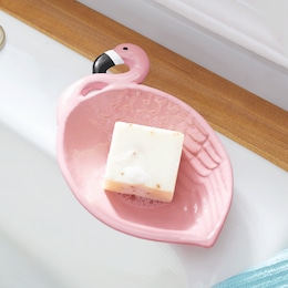 Flamingo Soap/Trinket Dish, , large