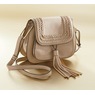 Tassel Crossbody, Tan, large