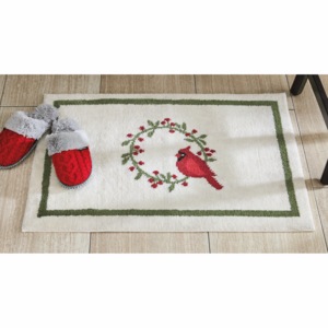 Holiday Bath Mat, , large