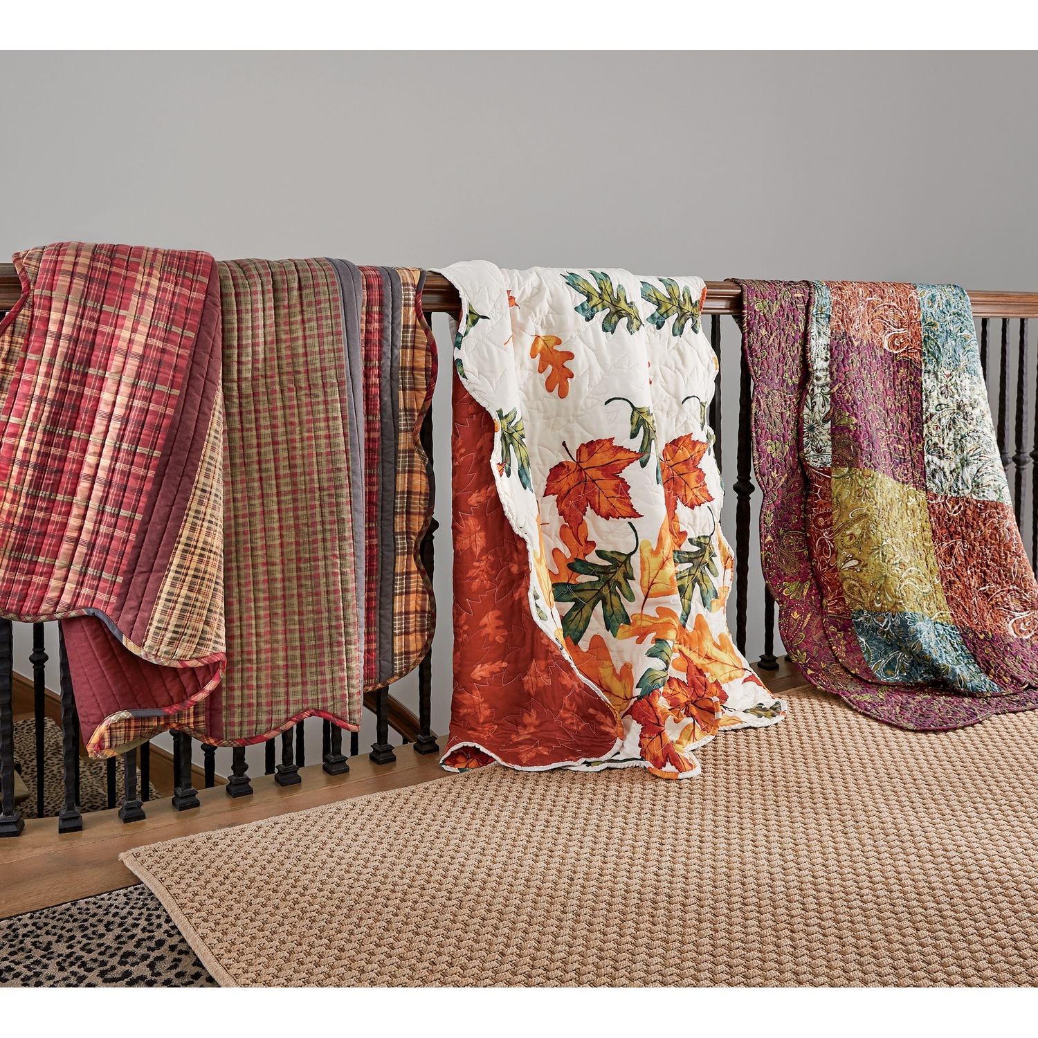 Your Choice Quilted Throw Country Door