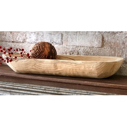 Wooden Paulownia Bowl, , large