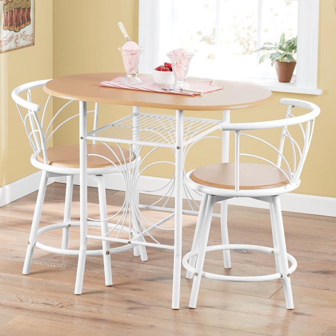 3-Piece Colorful Bistro Dining Set, , large