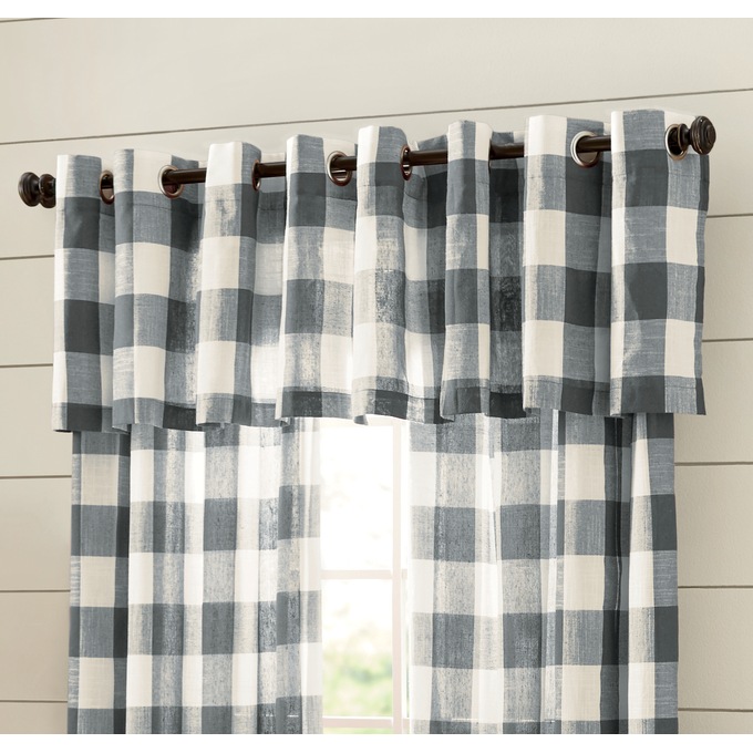 Buffalo Plaid Valance, , large