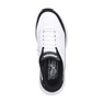Skechers Women's Slip-Ins Martha Stewart Contour Foam Shoe, White Black, large