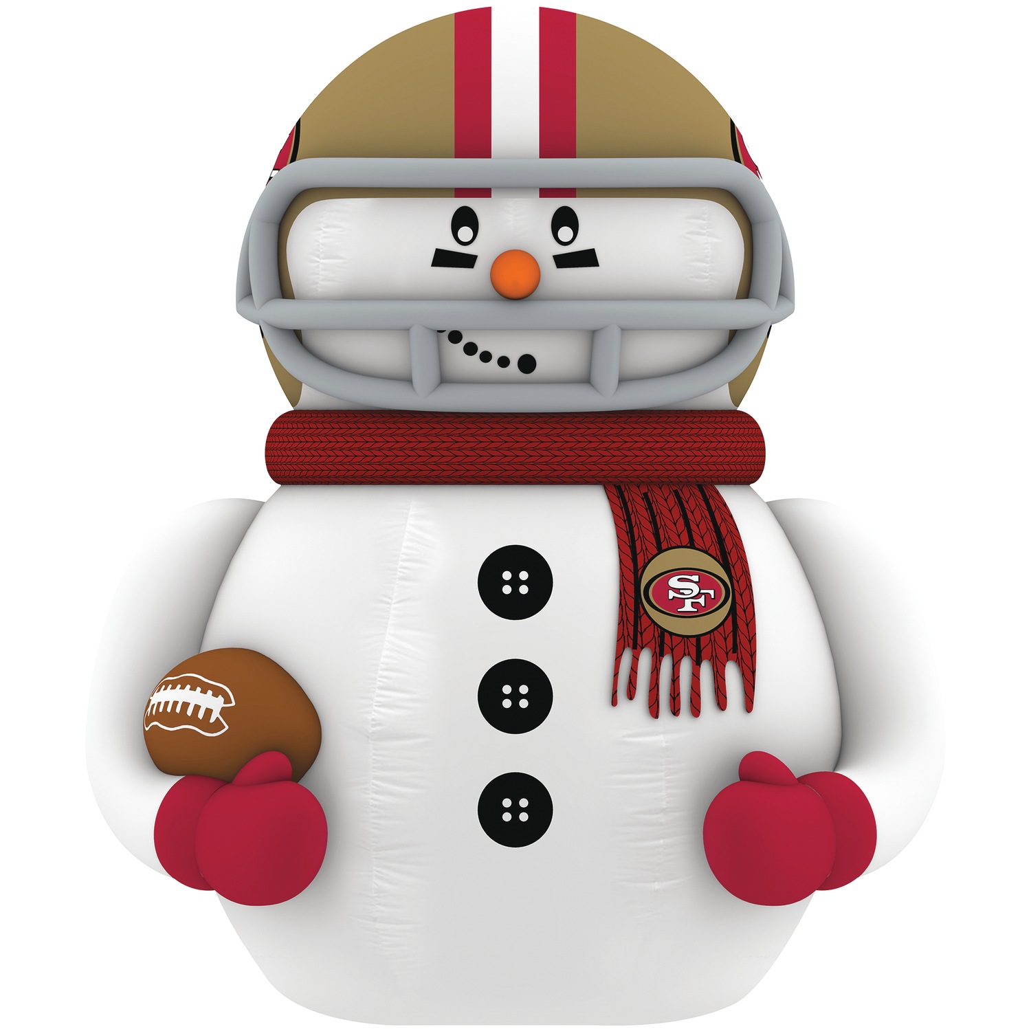 NFL Inflatable Snowman Player | Country Door