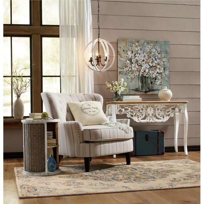 Aspen Carved Console Table, , large