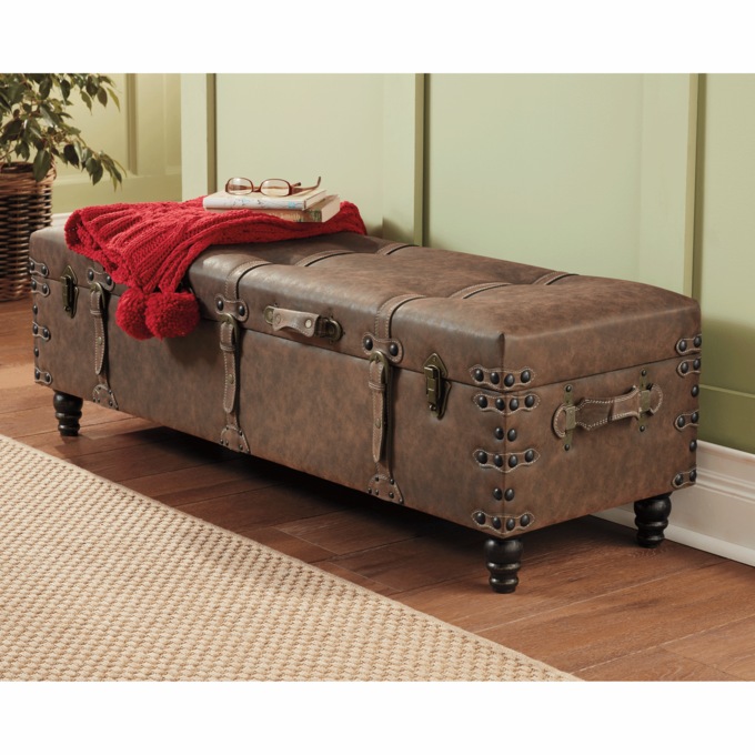 Lee Buckle Storage Bench, , large