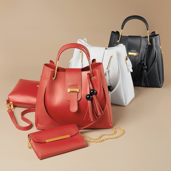 Cilia 3-Piece Satchel Set, , large