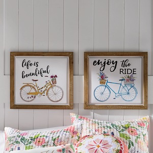 Enameled Bike Art, , large